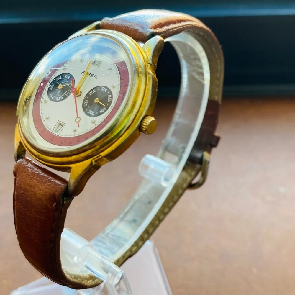 1993 FOSSIL CHRONOGRAPH WATCH TG-4007(000685)